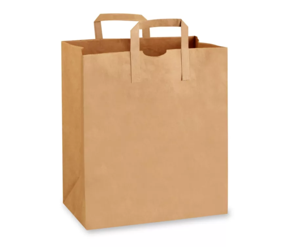 Flat Handle Paper Bag
